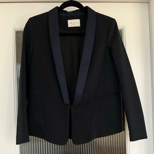 SANDRO Paris navy blue blazer - size small 40